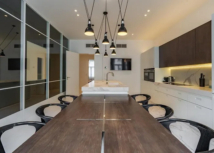 Luxury Old Town Penthouse W Park * 布拉格