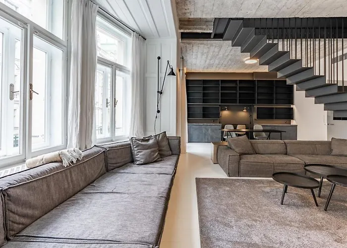 Luxury Old Town Penthouse W Park 布拉格